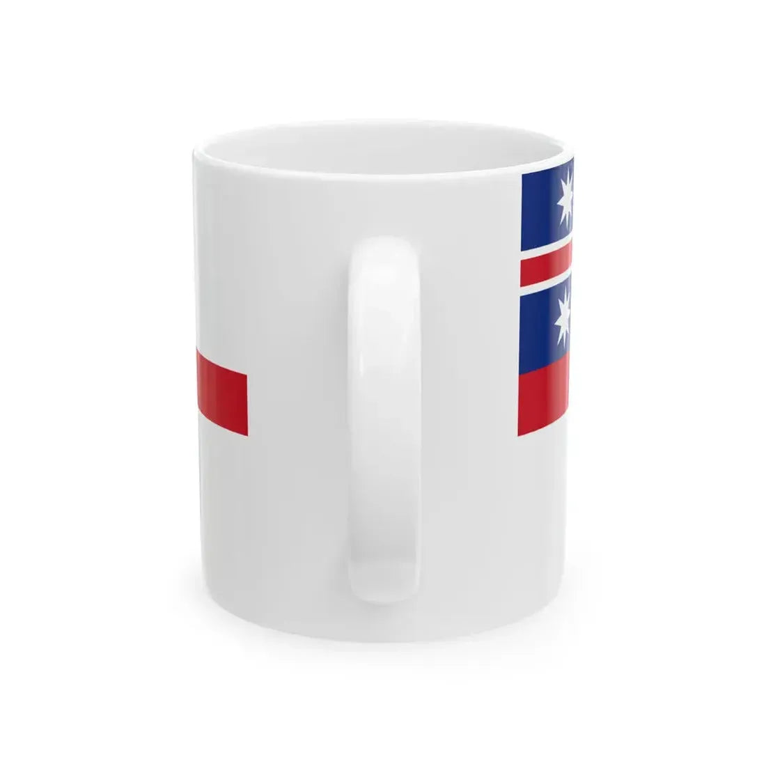 Flag of the United Tribes of New Zealand (New Zealand) White Coffee Mug - Go Mug Yourself