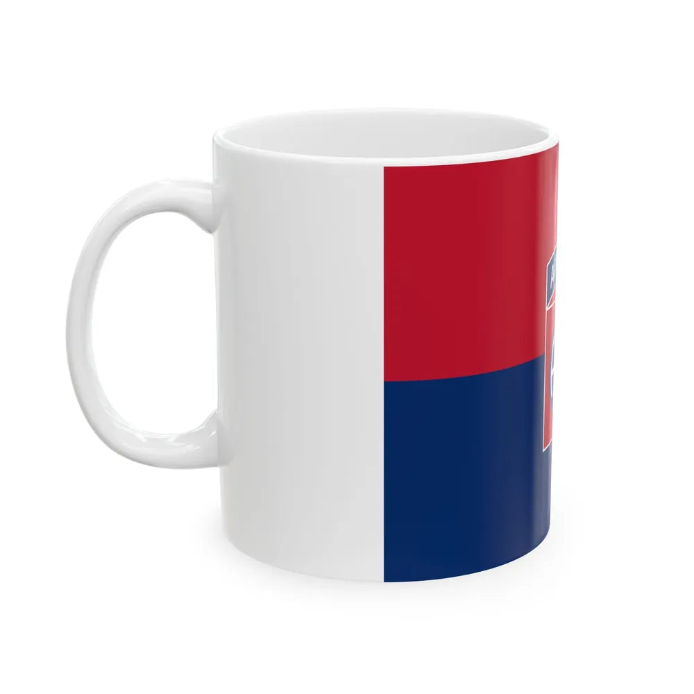 Flag of the U.S. Army 82nd Airborne Division (United States) White Coffee Mug - Go Mug Yourself