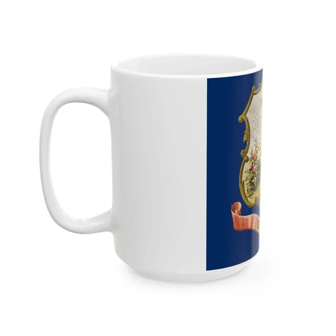 Flag of the Utah Territory (United States) White Coffee Mug - Go Mug Yourself