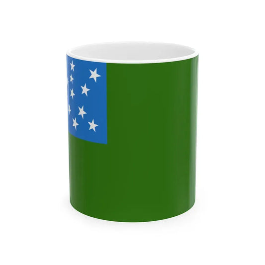 Flag of the Vermont Republic (United States) White Coffee Mug 11oz - Go Mug Yourself