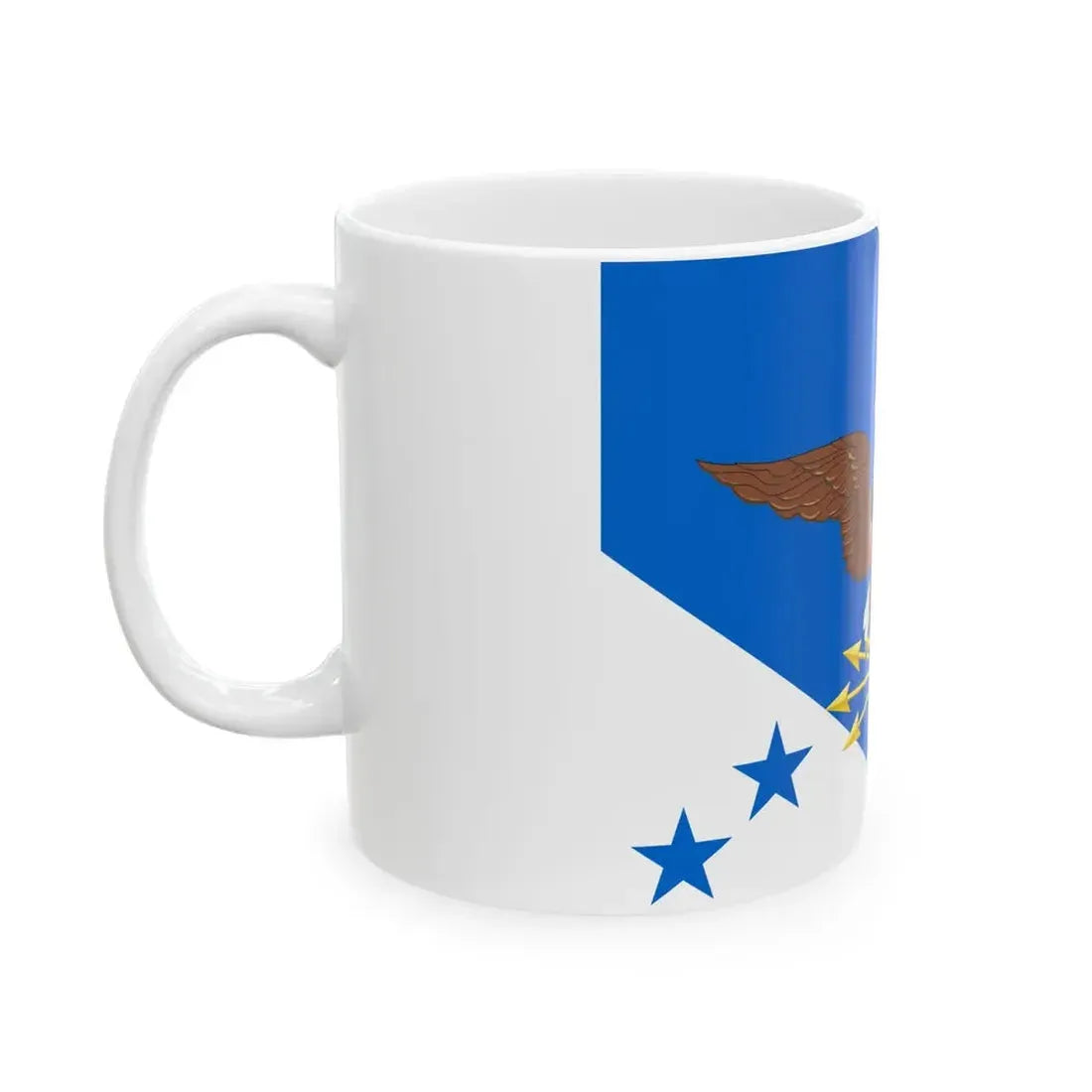 Flag of the Vice Chairman of the Joint Chiefs of Staff (United States) White Coffee Mug - Go Mug Yourself