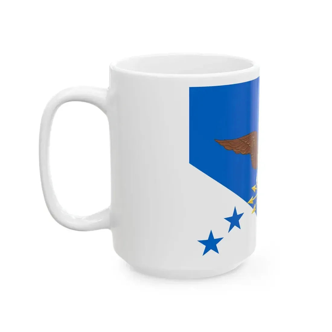 Flag of the Vice Chairman of the Joint Chiefs of Staff (United States) White Coffee Mug - Go Mug Yourself