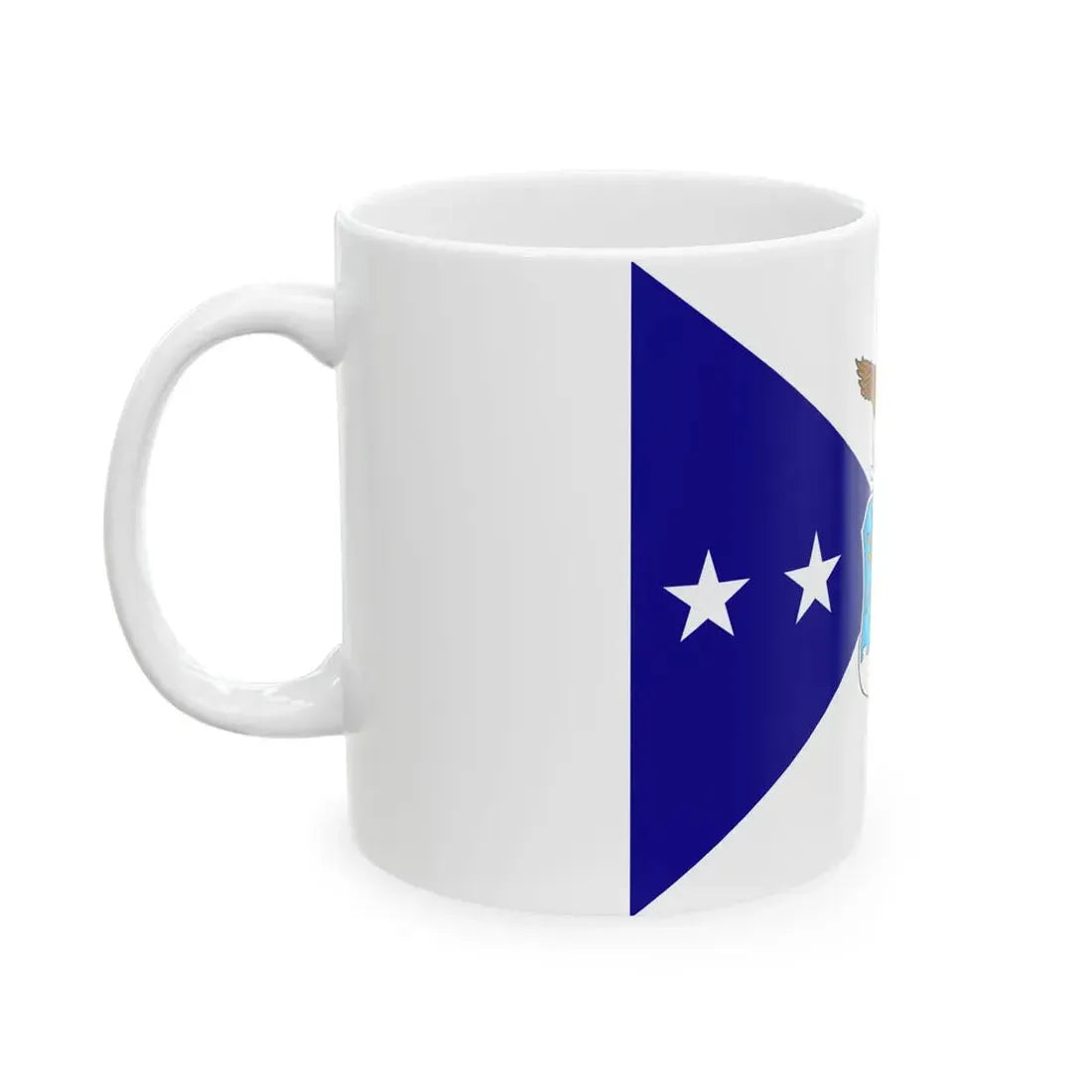 Flag of the Vice Chief of Staff of the Air Force (United States) White Coffee Mug - Go Mug Yourself