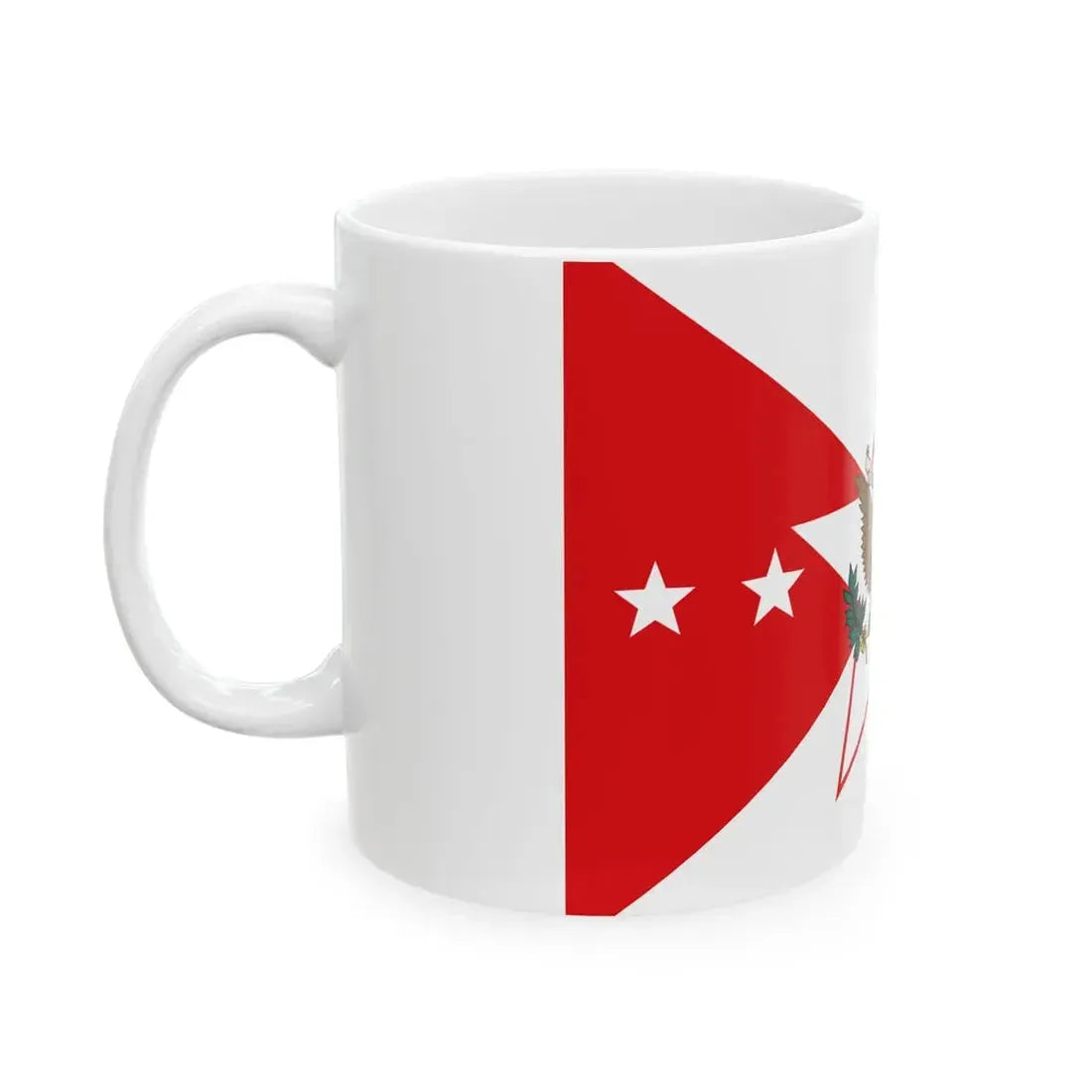 Flag of the Vice Chief of Staff of the United States Army (United States) White Coffee Mug - Go Mug Yourself