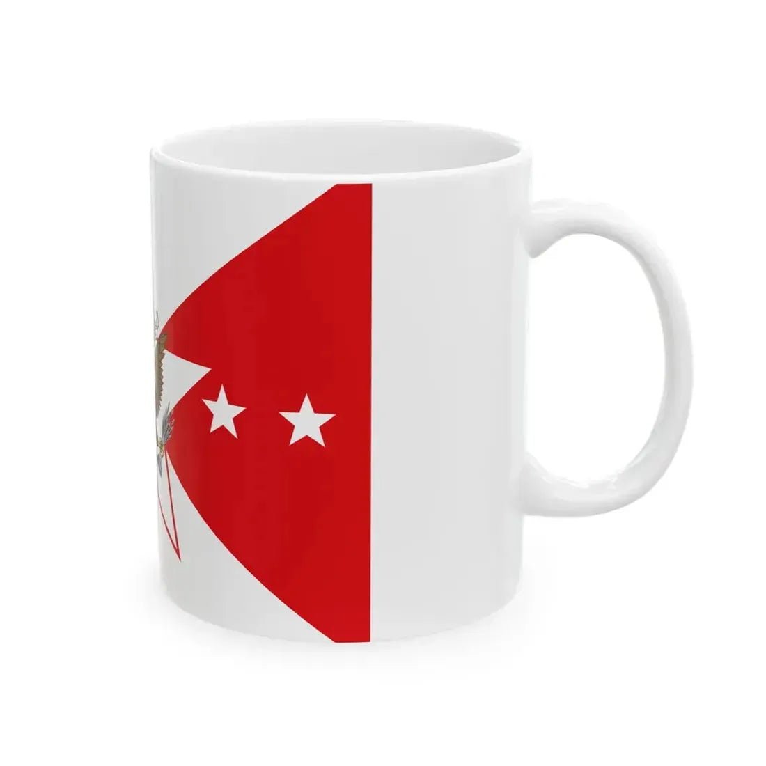 Flag of the Vice Chief of Staff of the United States Army (United States) White Coffee Mug - Go Mug Yourself