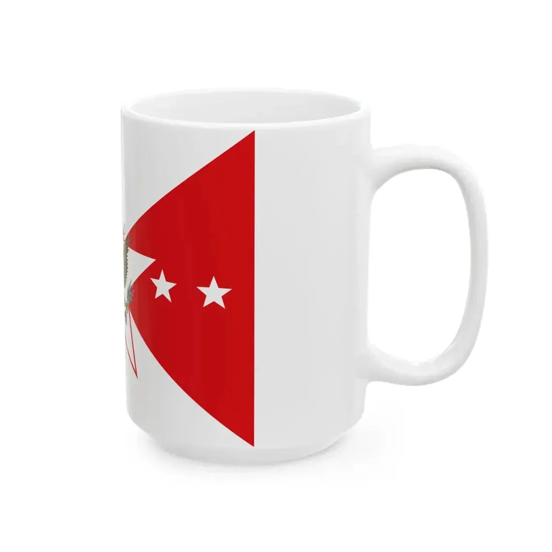 Flag of the Vice Chief of Staff of the United States Army (United States) White Coffee Mug - Go Mug Yourself