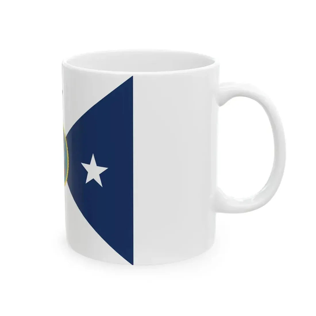 Flag of the Vice Commandant of the United States Coast Guard (United States) White Coffee Mug - Go Mug Yourself