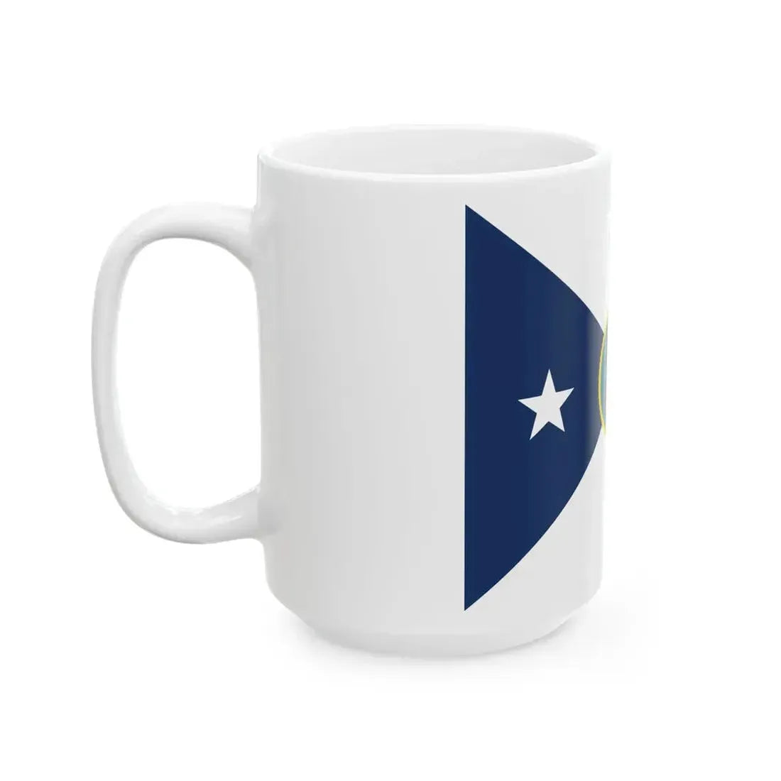Flag of the Vice Commandant of the United States Coast Guard (United States) White Coffee Mug - Go Mug Yourself
