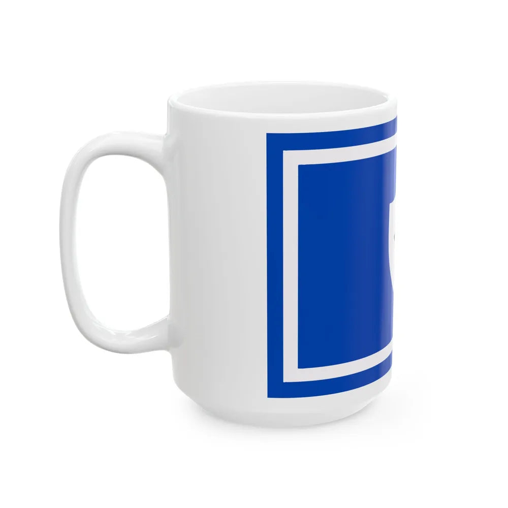 Flag of the Vice Minister Chief of General Staff of Cuba (Cuba) White Coffee Mug - Go Mug Yourself