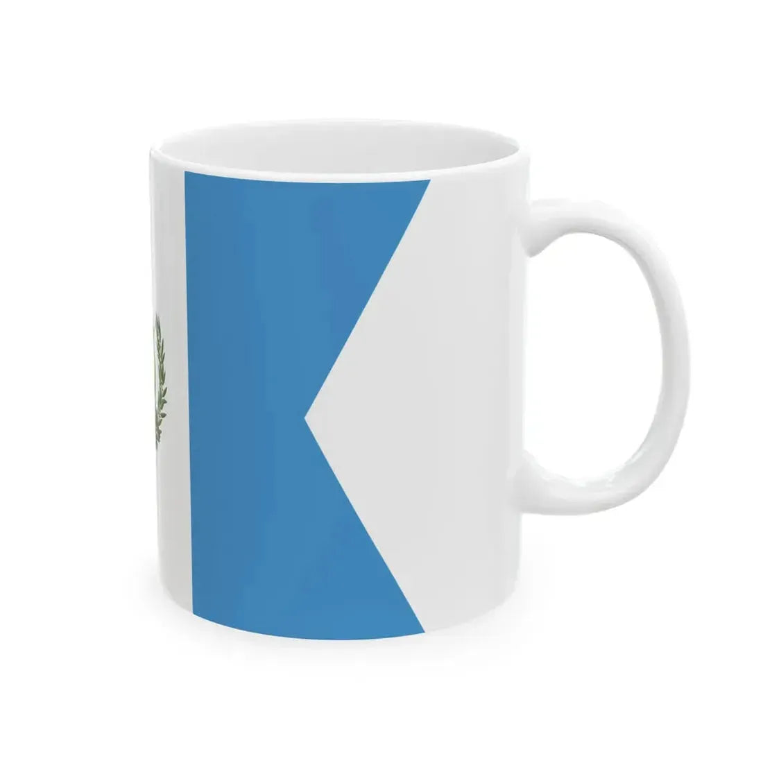 Flag of the Vice-President of Guatemala (Guatemala) White Coffee Mug - Go Mug Yourself