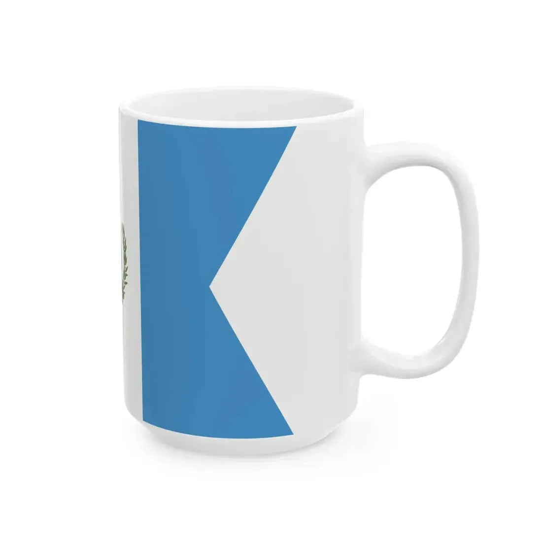 Flag of the Vice-President of Guatemala (Guatemala) White Coffee Mug - Go Mug Yourself