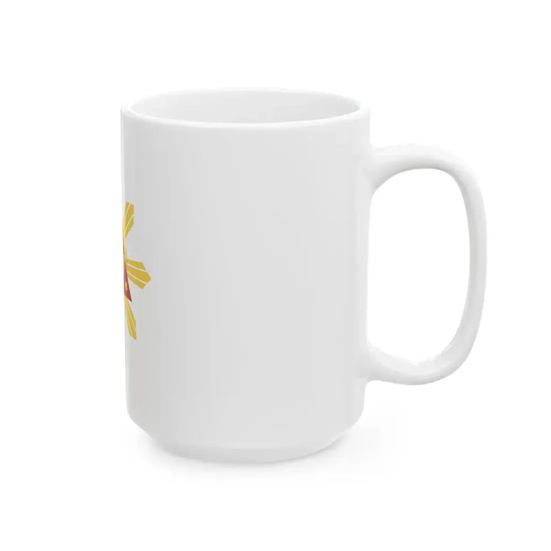 Flag of the Vice President of the Republic of the Philippines (Philippines) White Coffee Mug - Go Mug Yourself
