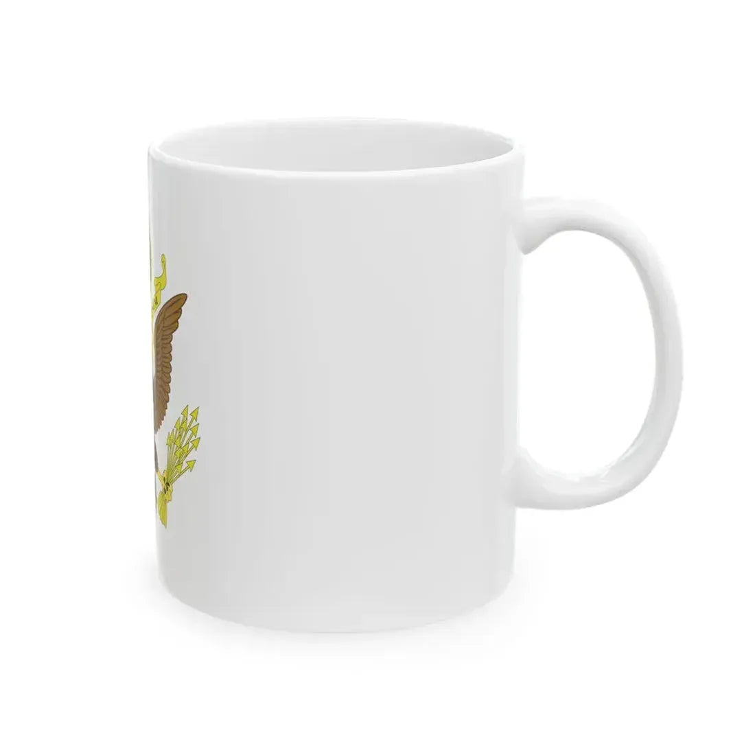 Flag of the Vice President of the United States 1915 unofficial (United States) White Coffee Mug - Go Mug Yourself