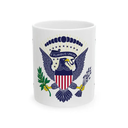 Flag of the Vice President of the United States 1936-1948 (United States) White Coffee Mug 11oz - Go Mug Yourself