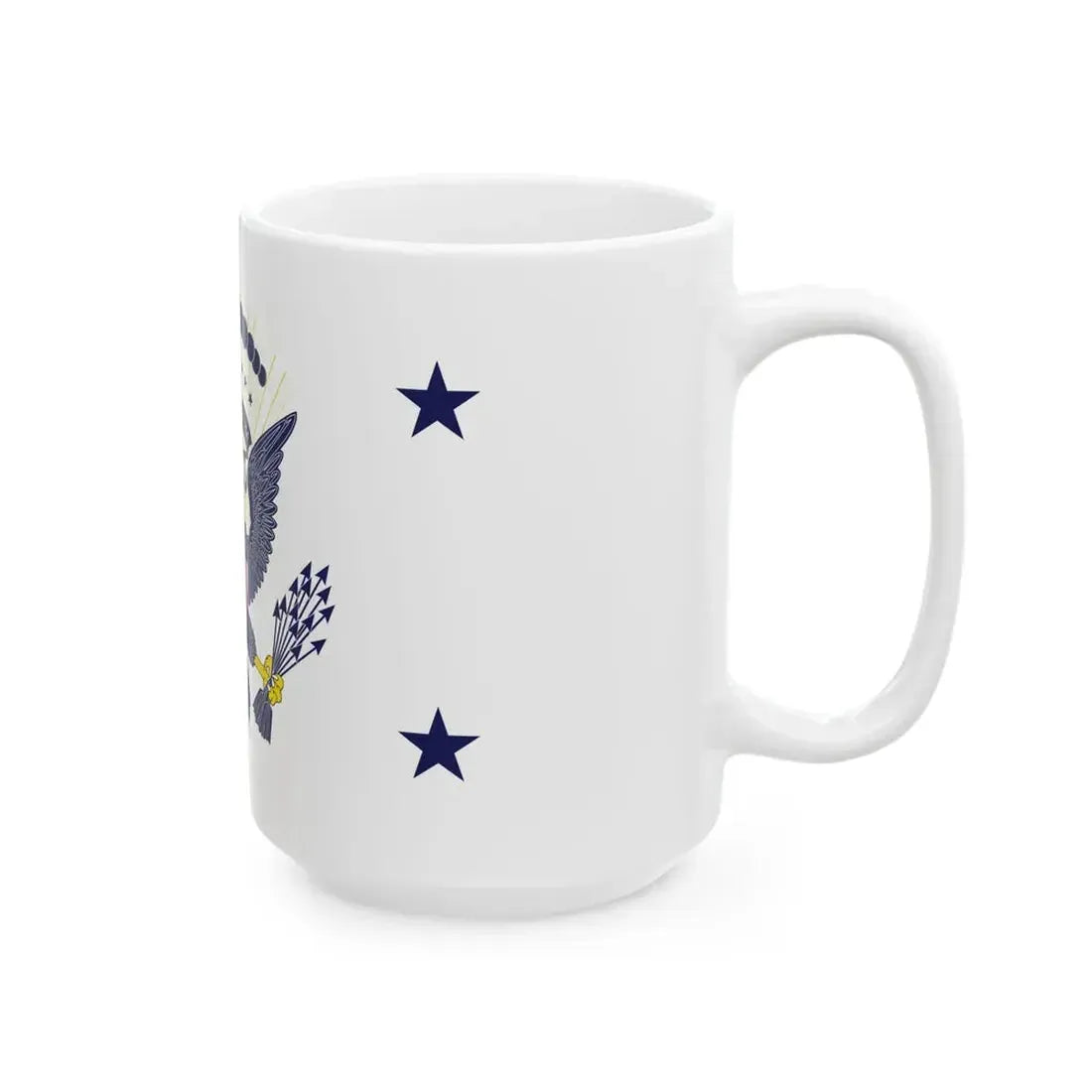 Flag of the Vice President of the United States 1936-1948 (United States) White Coffee Mug - Go Mug Yourself