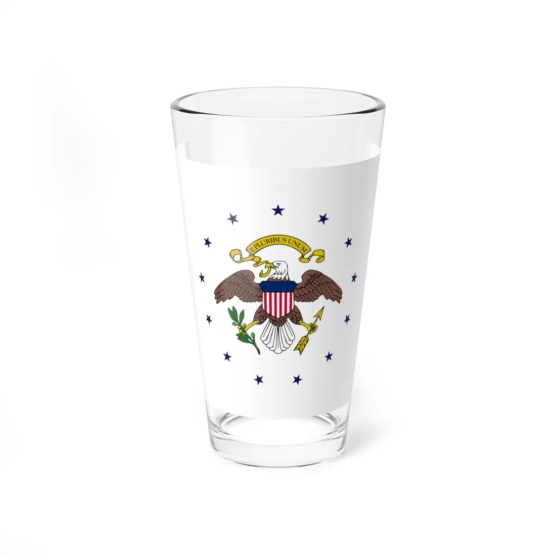 Flag of the Vice President of the United States 1948-1975 (United States) Pint Glass 16oz 16oz - Go Mug Yourself