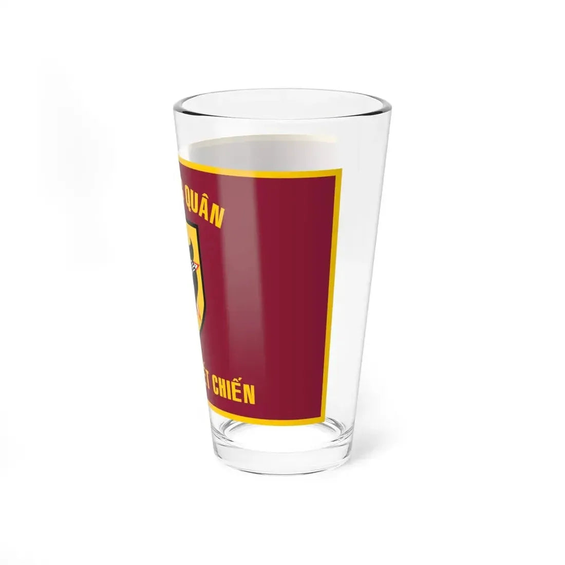 Flag of the Vietnamese Rangers (Vietnam) Pint Glass 16oz - Go Mug Yourself