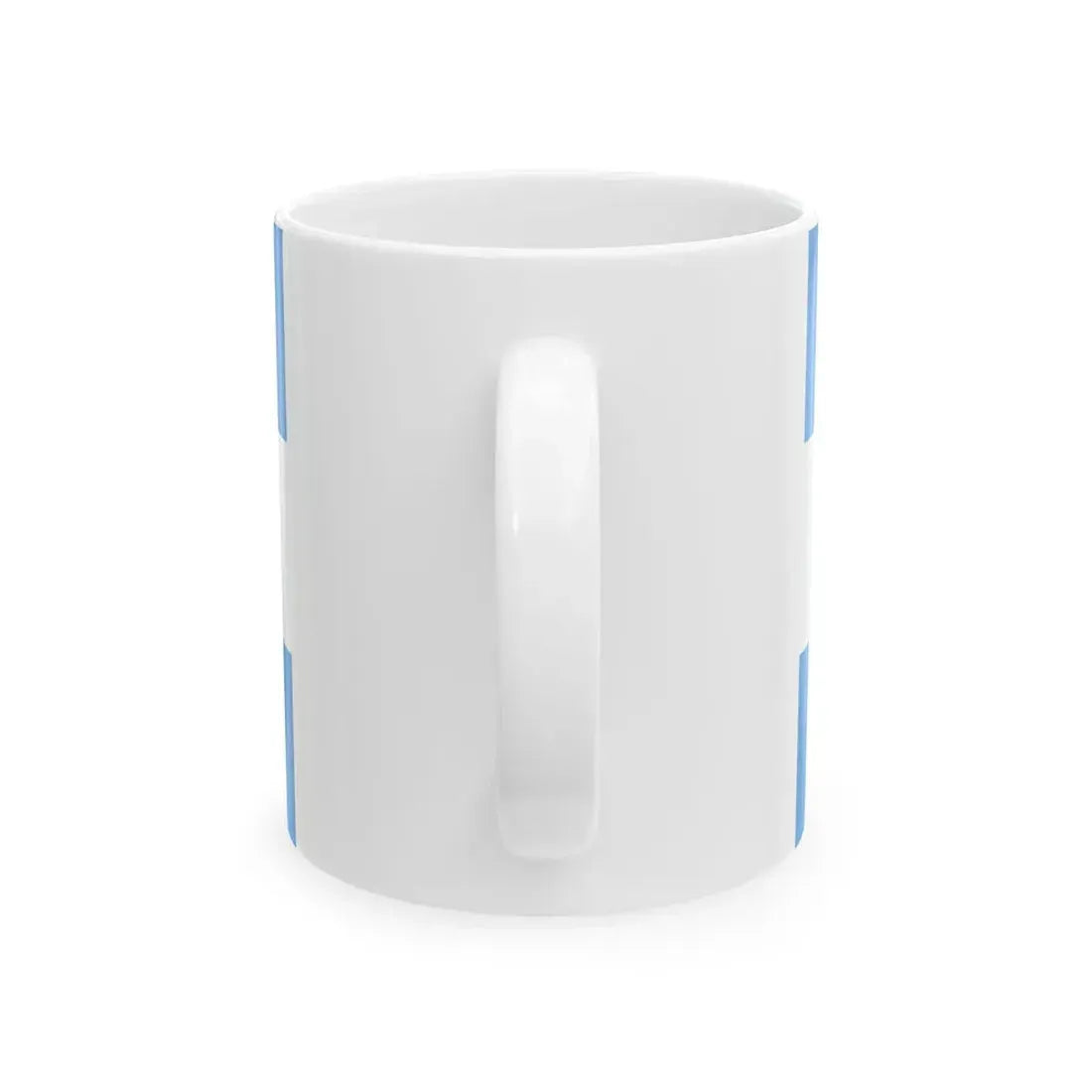 Flag of the Welsh colony in Patagonia (Argentina) White Coffee Mug - Go Mug Yourself