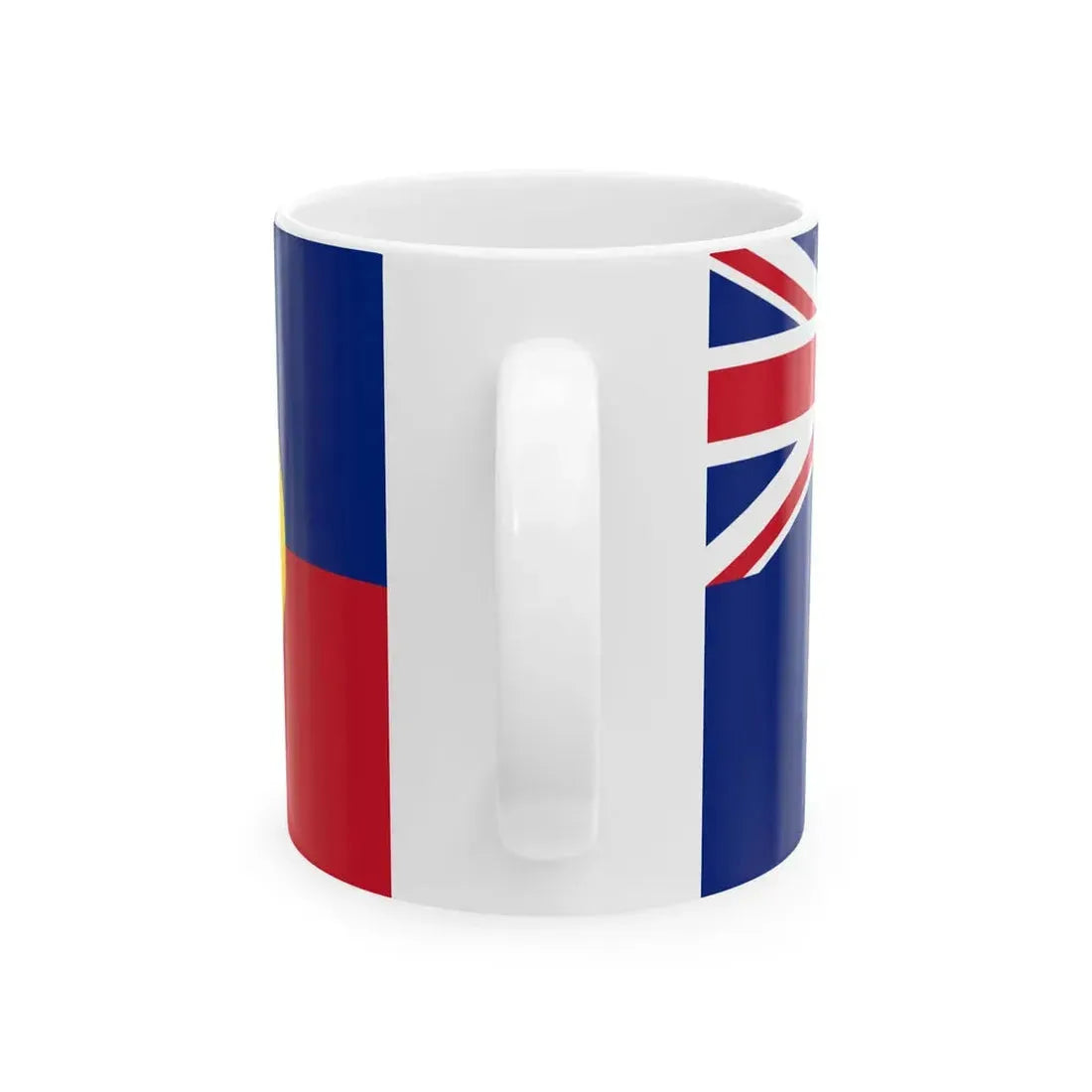 Flag of the Western Australia Fire and Rescue Service (Australia) White Coffee Mug - Go Mug Yourself