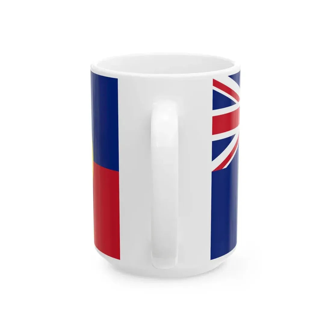 Flag of the Western Australia Fire and Rescue Service (Australia) White Coffee Mug - Go Mug Yourself