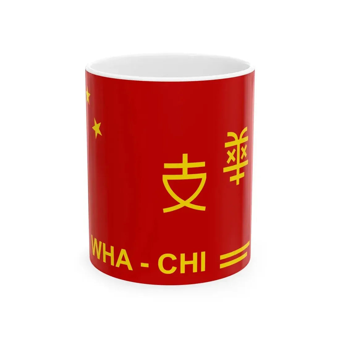 Flag of the Wha-Chi (Philippines) White Coffee Mug 11oz - Go Mug Yourself
