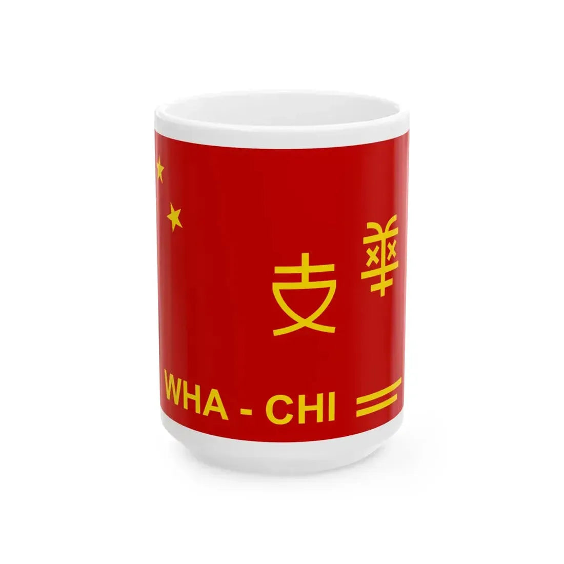 Flag of the Wha-Chi (Philippines) White Coffee Mug 15oz - Go Mug Yourself