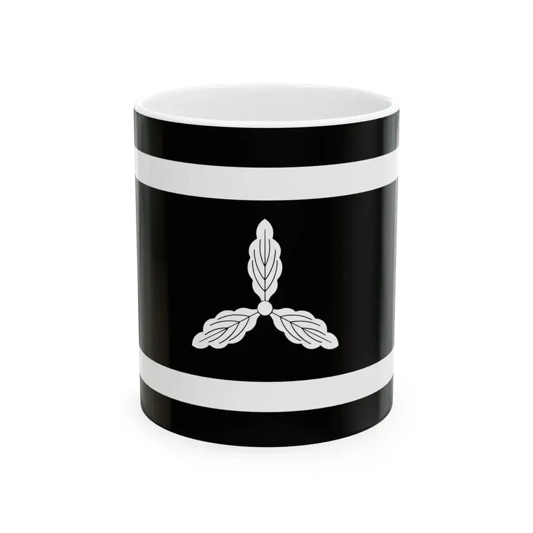 Flag of the Yamauchi Lords of Kouchi in Tosa Province C (Japan) White Coffee Mug 11oz - Go Mug Yourself