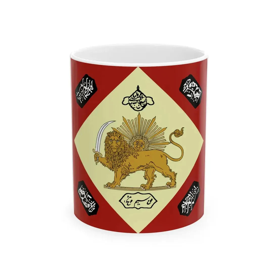 Flag of the Yerevan Khanate (Armenia) White Coffee Mug 11oz - Go Mug Yourself