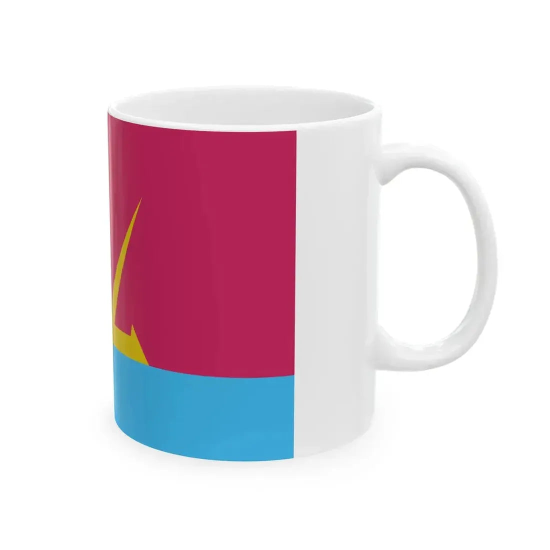 Flag of the Young Hebrews (Israel) White Coffee Mug - Go Mug Yourself