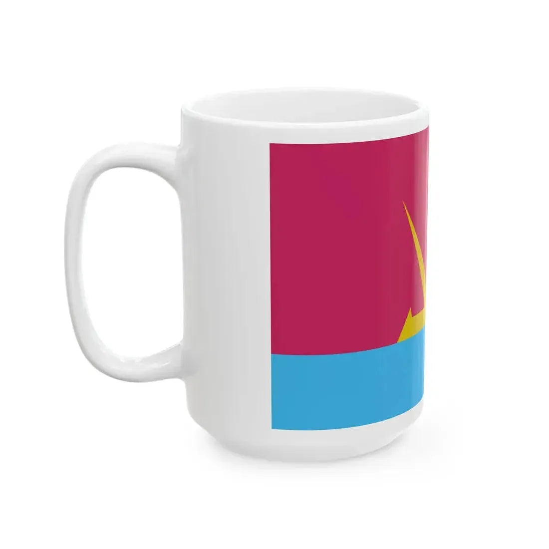 Flag of the Young Hebrews (Israel) White Coffee Mug - Go Mug Yourself