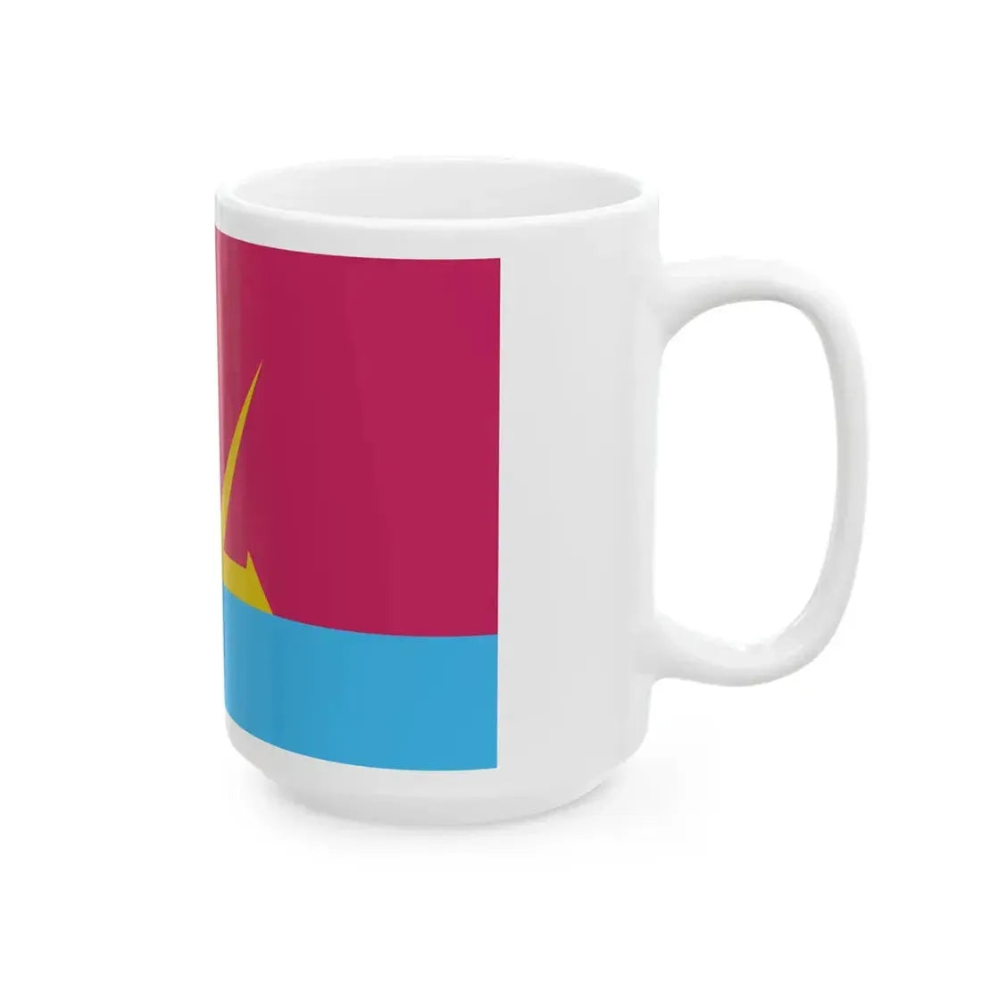 Flag of the Young Hebrews (Israel) White Coffee Mug - Go Mug Yourself