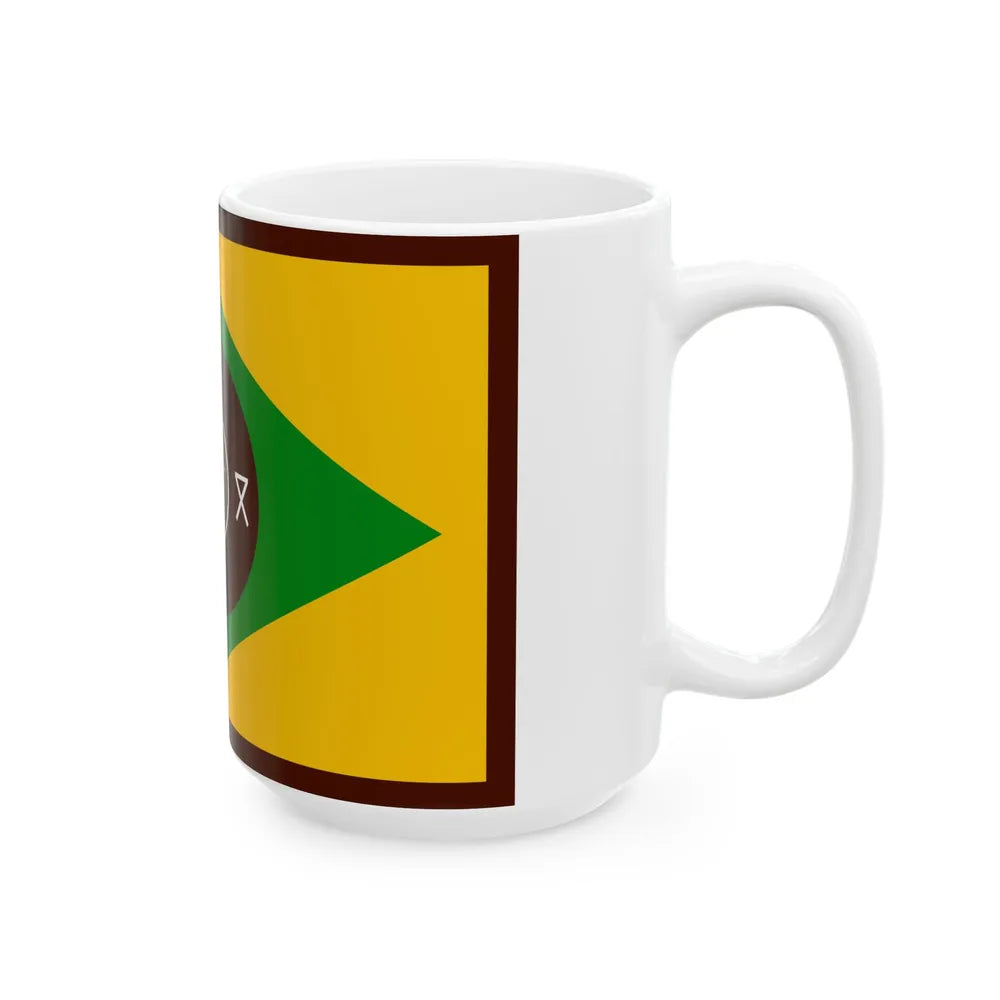 Flag of the Zaghawa (Chad) White Coffee Mug - Go Mug Yourself