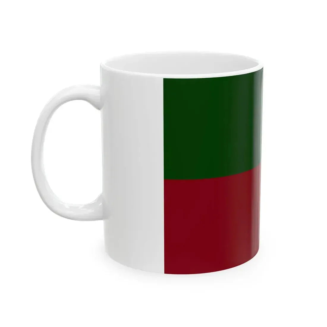 Flag of the Zapotec Peoples (Mexico) White Coffee Mug - Go Mug Yourself