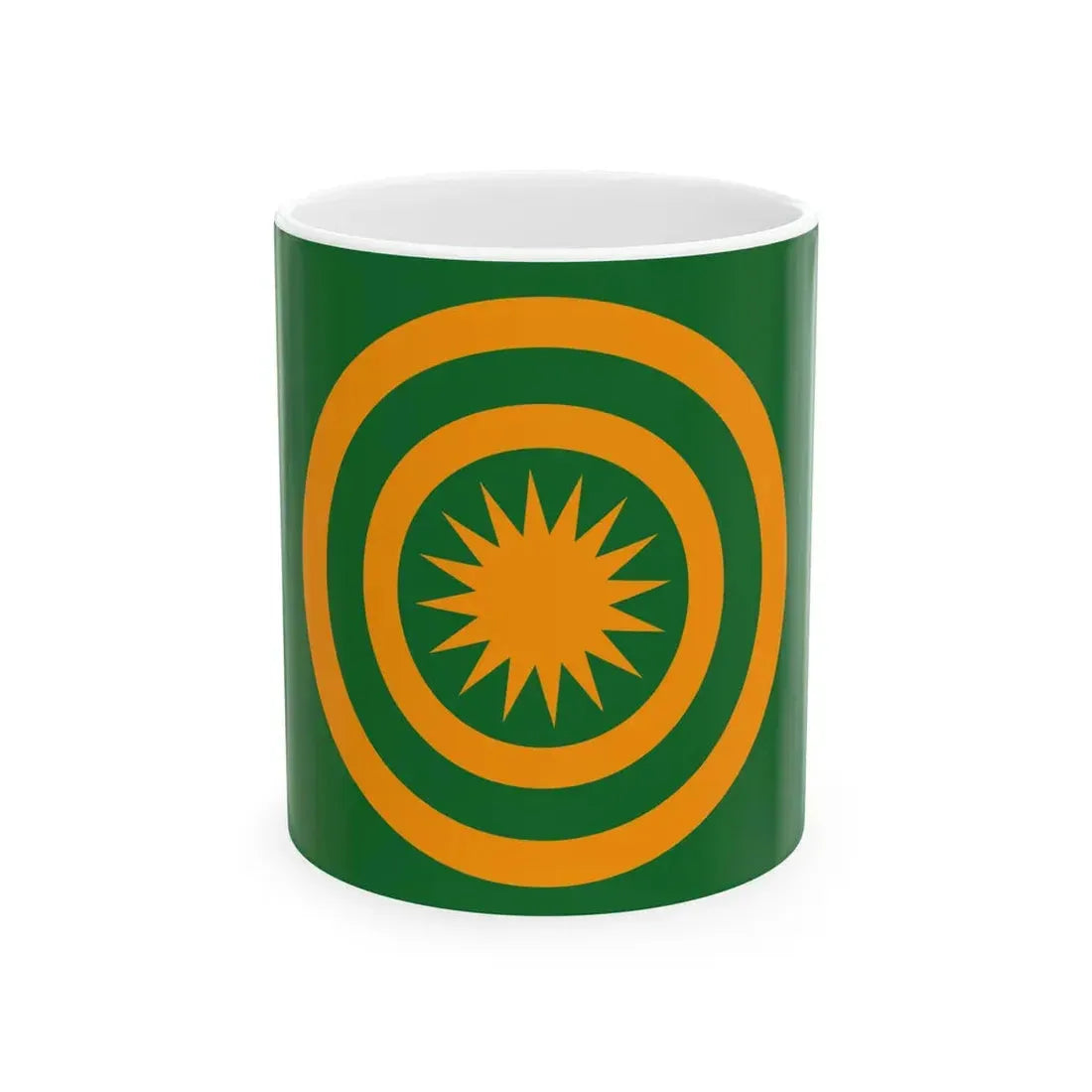 Flag of the Zhuang people (China) White Coffee Mug 11oz - Go Mug Yourself