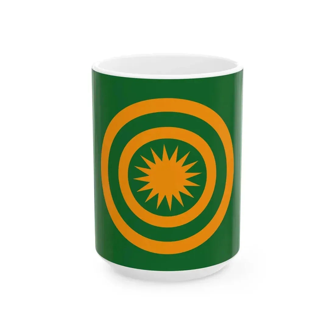 Flag of the Zhuang people (China) White Coffee Mug 15oz - Go Mug Yourself