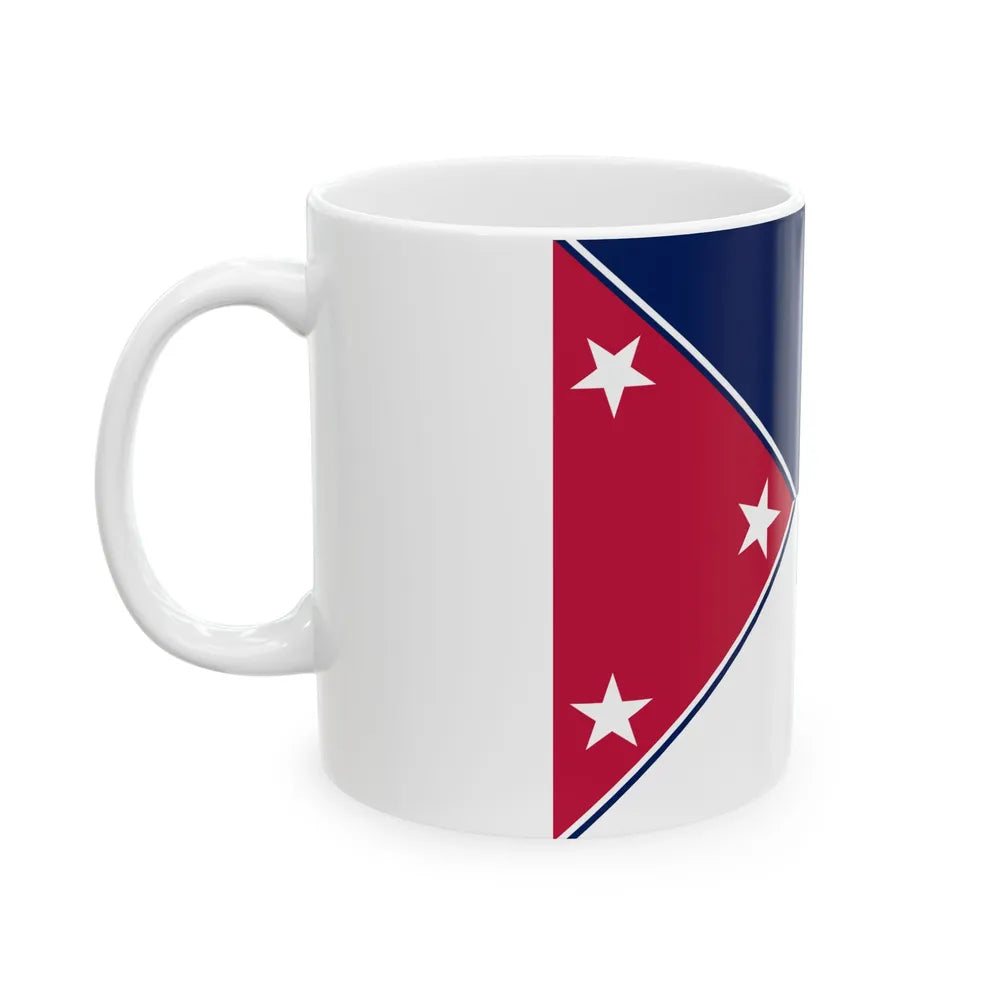 Flag of Three Rivers Michigan (United States) White Coffee Mug - Go Mug Yourself