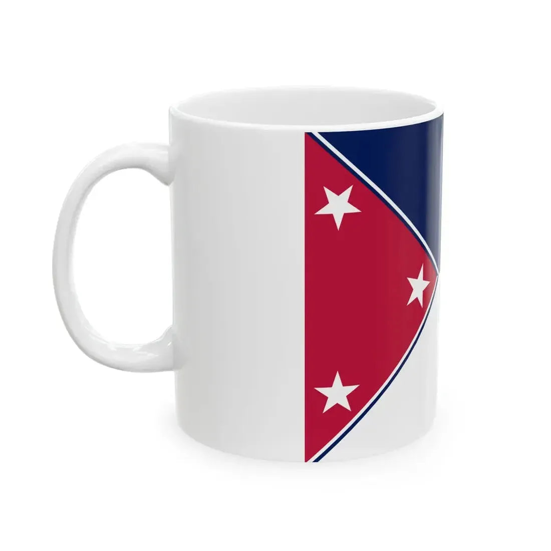 Flag of Three Rivers Michigan (United States) White Coffee Mug - Go Mug Yourself