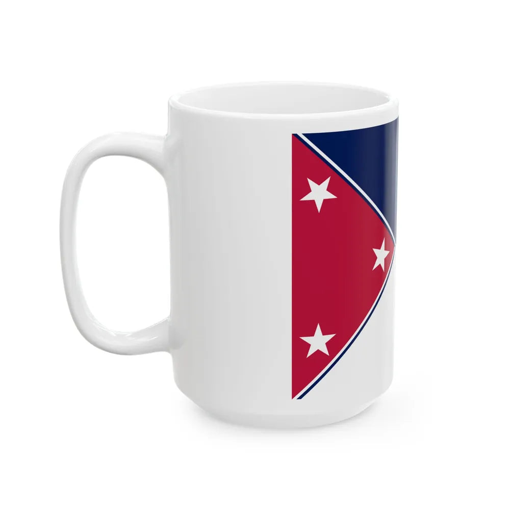 Flag of Three Rivers Michigan (United States) White Coffee Mug - Go Mug Yourself