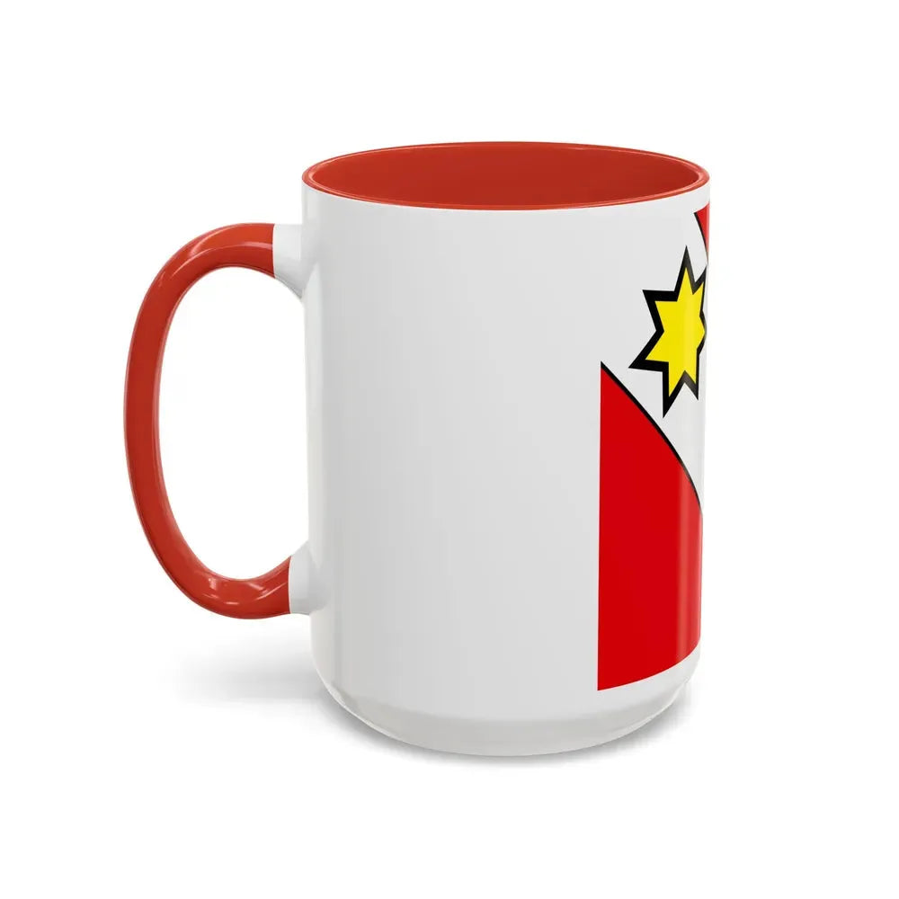 Flag of Thun Switzerland - Accent Coffee Mug - Go Mug Yourself