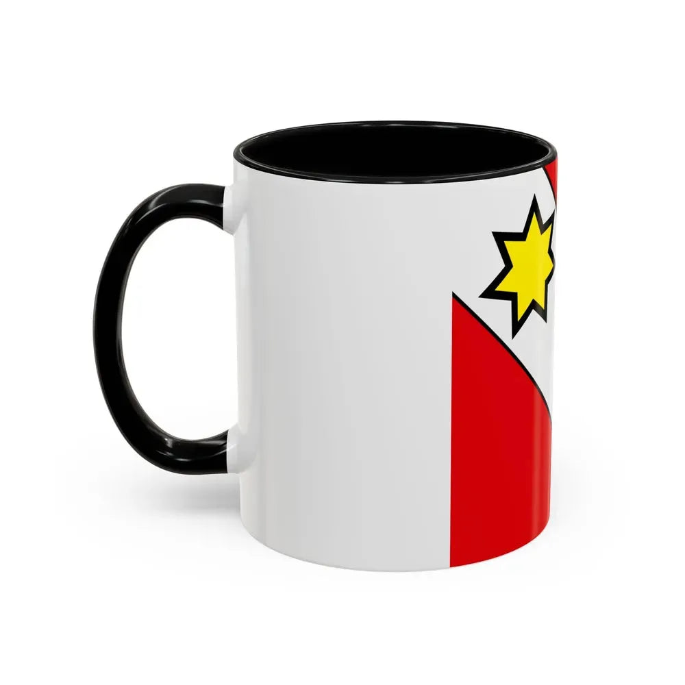 Flag of Thun Switzerland - Accent Coffee Mug - Go Mug Yourself