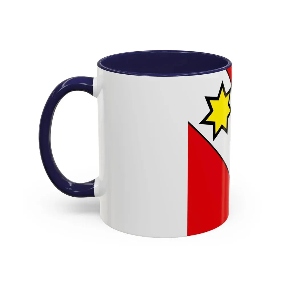 Flag of Thun Switzerland - Accent Coffee Mug - Go Mug Yourself
