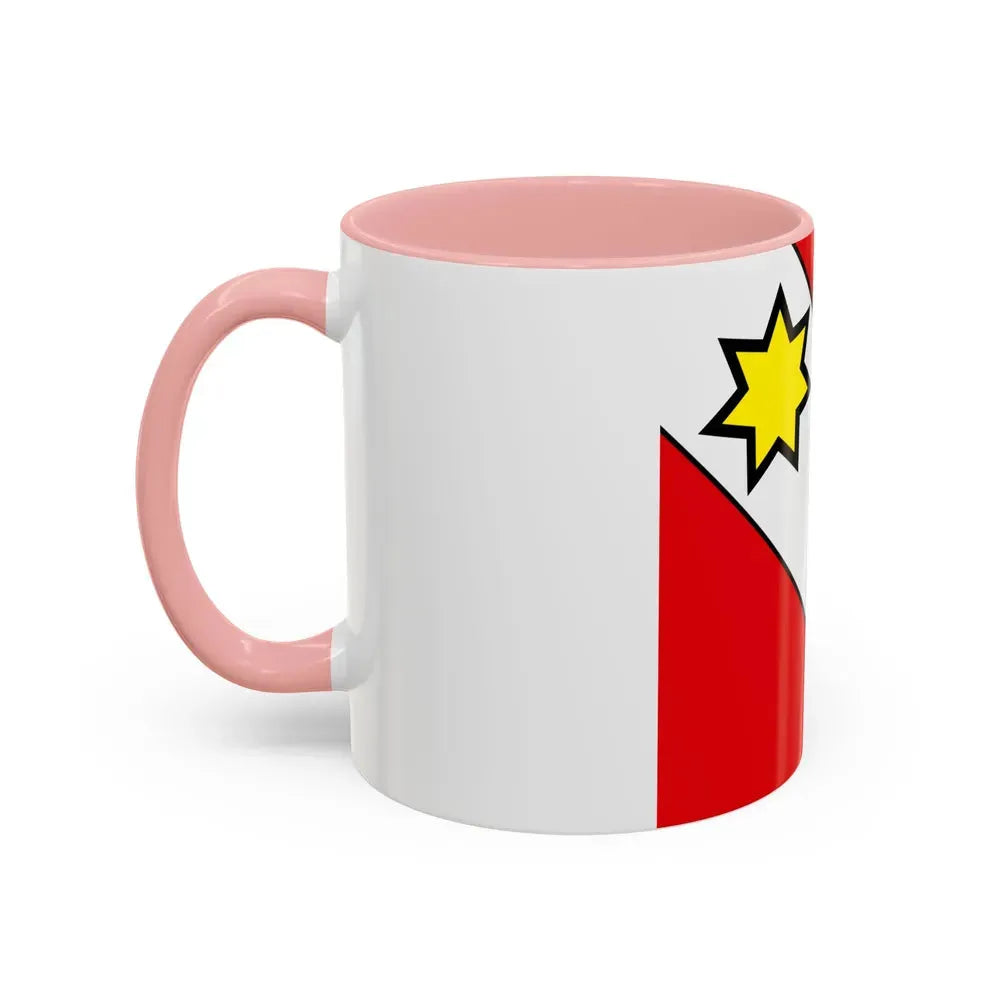 Flag of Thun Switzerland - Accent Coffee Mug - Go Mug Yourself