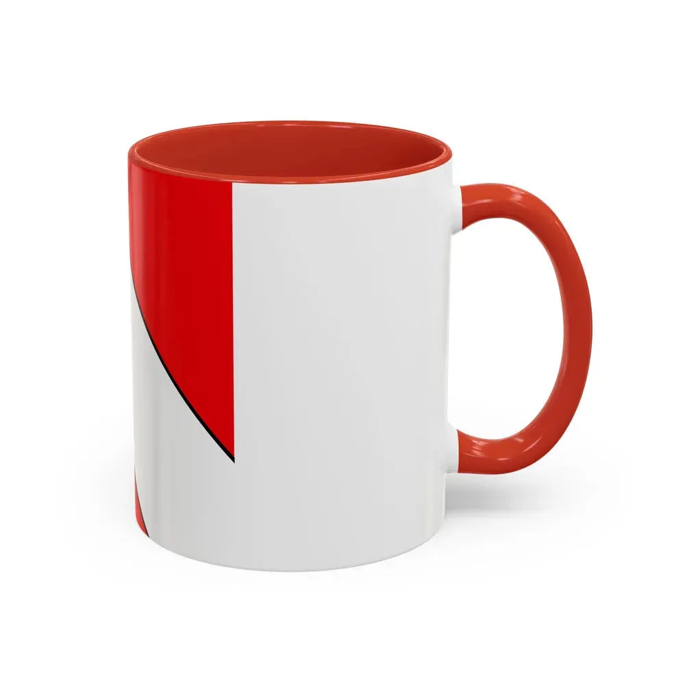 Flag of Thun Switzerland - Accent Coffee Mug - Go Mug Yourself