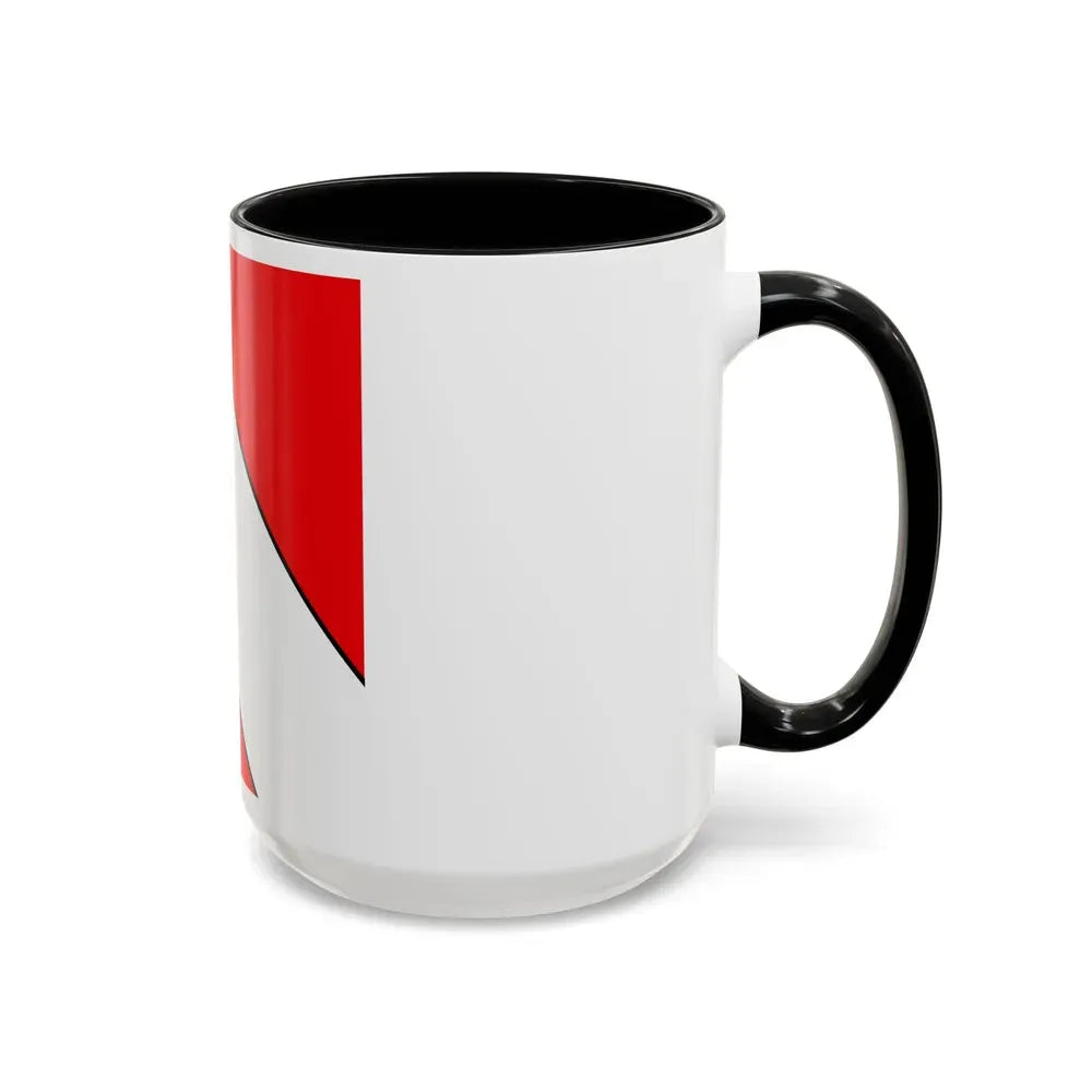 Flag of Thun Switzerland - Accent Coffee Mug - Go Mug Yourself