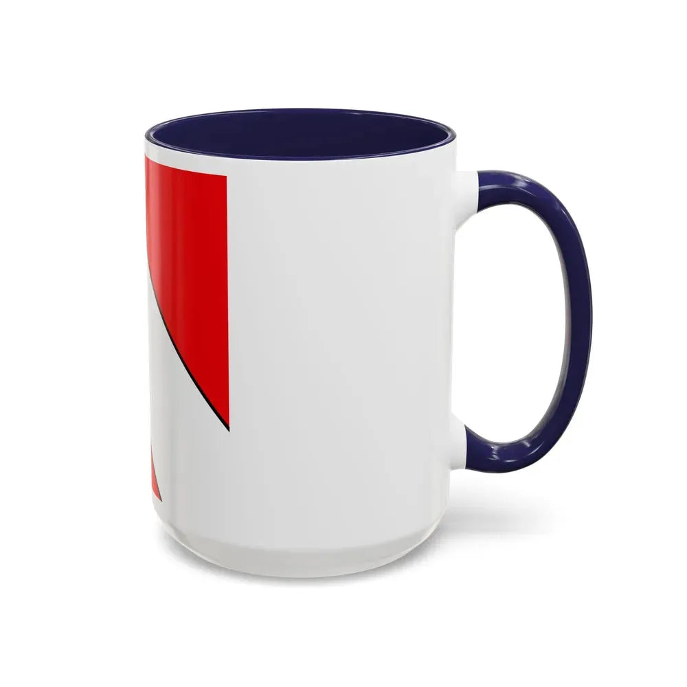 Flag of Thun Switzerland - Accent Coffee Mug - Go Mug Yourself