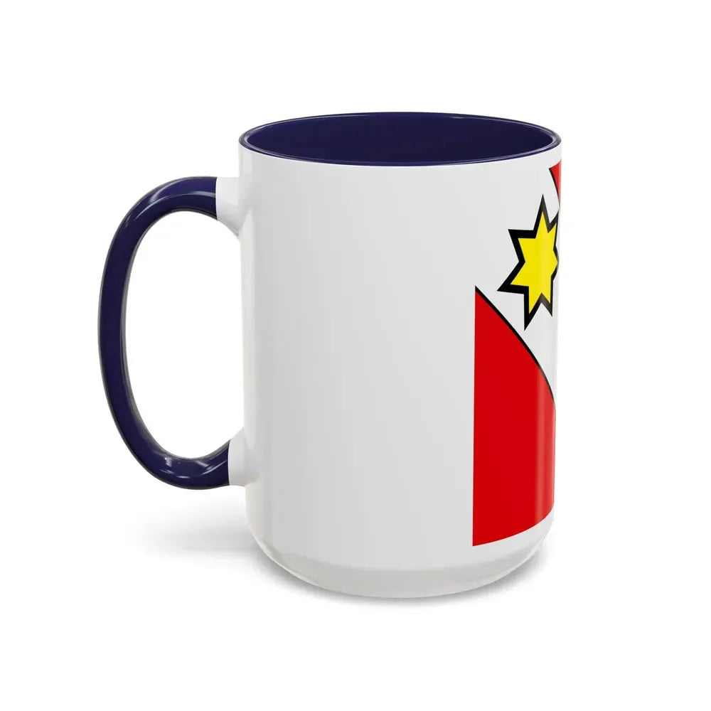 Flag of Thun Switzerland - Accent Coffee Mug - Go Mug Yourself