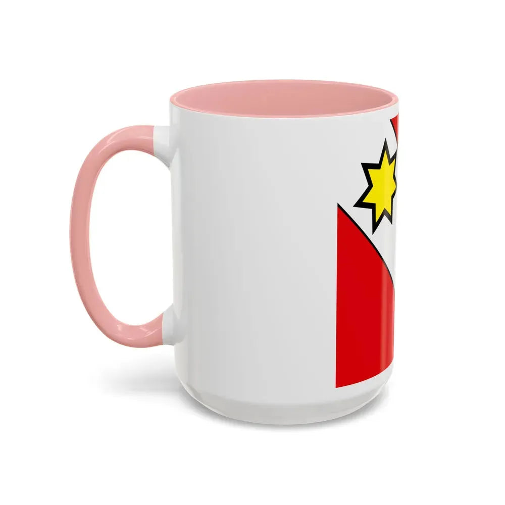 Flag of Thun Switzerland - Accent Coffee Mug - Go Mug Yourself