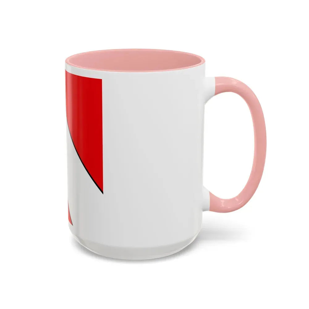 Flag of Thun Switzerland - Accent Coffee Mug - Go Mug Yourself