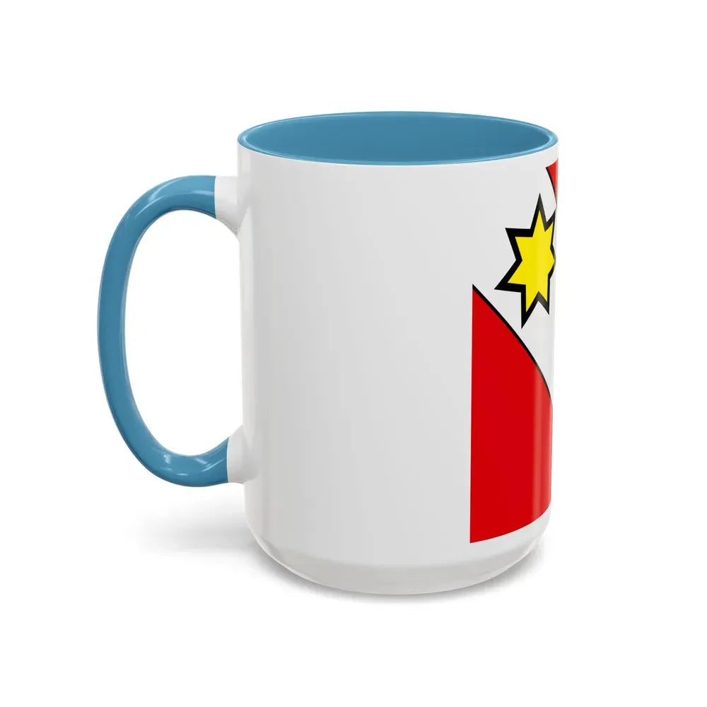 Flag of Thun Switzerland - Accent Coffee Mug - Go Mug Yourself