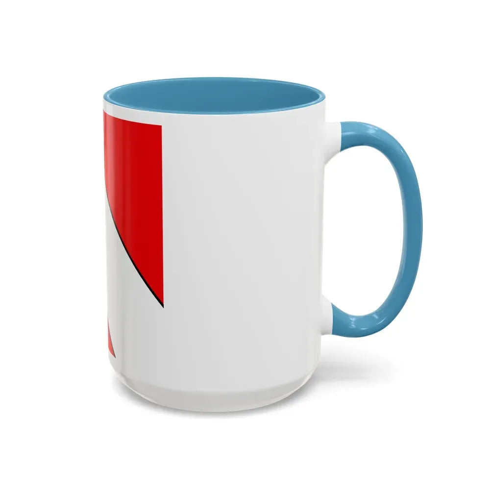 Flag of Thun Switzerland - Accent Coffee Mug - Go Mug Yourself